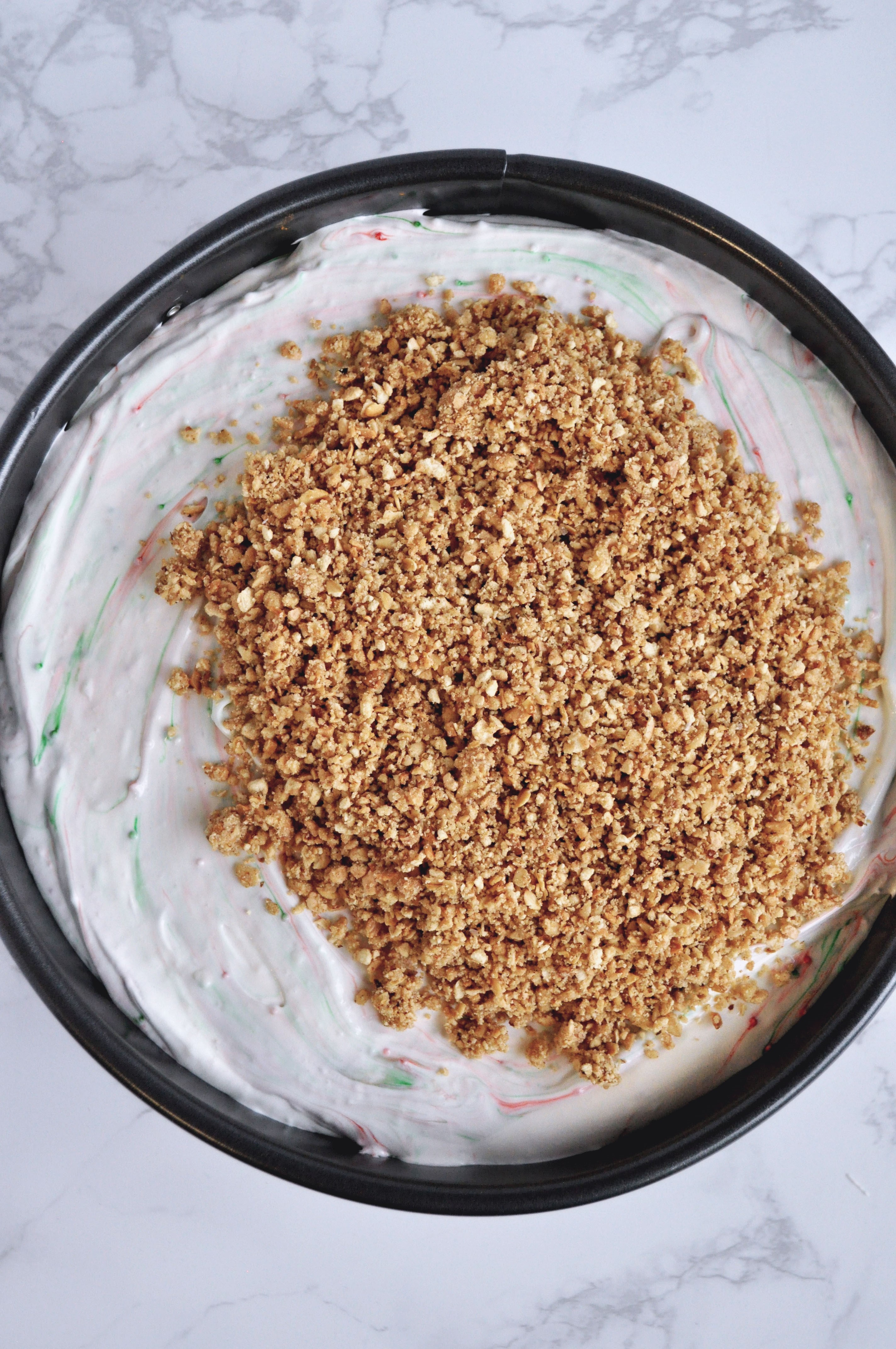 Christmas Crunch Cake Home